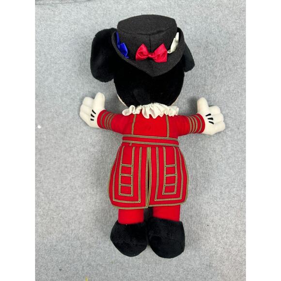 Disney‎ Mickey Mouse Beefeater Plush - ER on Uniform - Fabric Tag - Picture 4 of 5